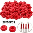 thumbnail image 7 of chengsi 20 50pcs Caulking Nozzles Cap Red Caulk Saving Caulk Saver Tube Covers For Sealing Preserving Finishing Construction Tools, 7 of 7