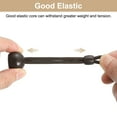 thumbnail image 5 of 2Pcs 4" Bungee Tie Down, Sun Shade Tie Down Straps Replacement Parts, Black, 5 of 6