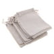 thumbnail image 3 of Bolsas reutilizables para frutas y verduras, bolsas de algodón con cordón, bolsas de tela para almacenar alimentos El 13x18cm, 3 of 9