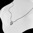 thumbnail image 1 of LATS Double Layered Love Heart Pendant Necklace for Women Silver Color Simple Neck Chain Choker Fashion Jewelry Birthday Gifts, 1 of 5