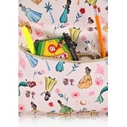 Disney Princess Large Backpack 16 Inches Leatherette All-over In-print Backpack
