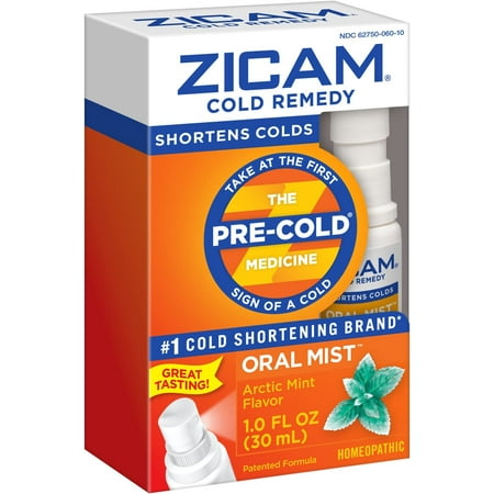 Zicam Oral Mist Mint Cold Remedy, 1 fl oz