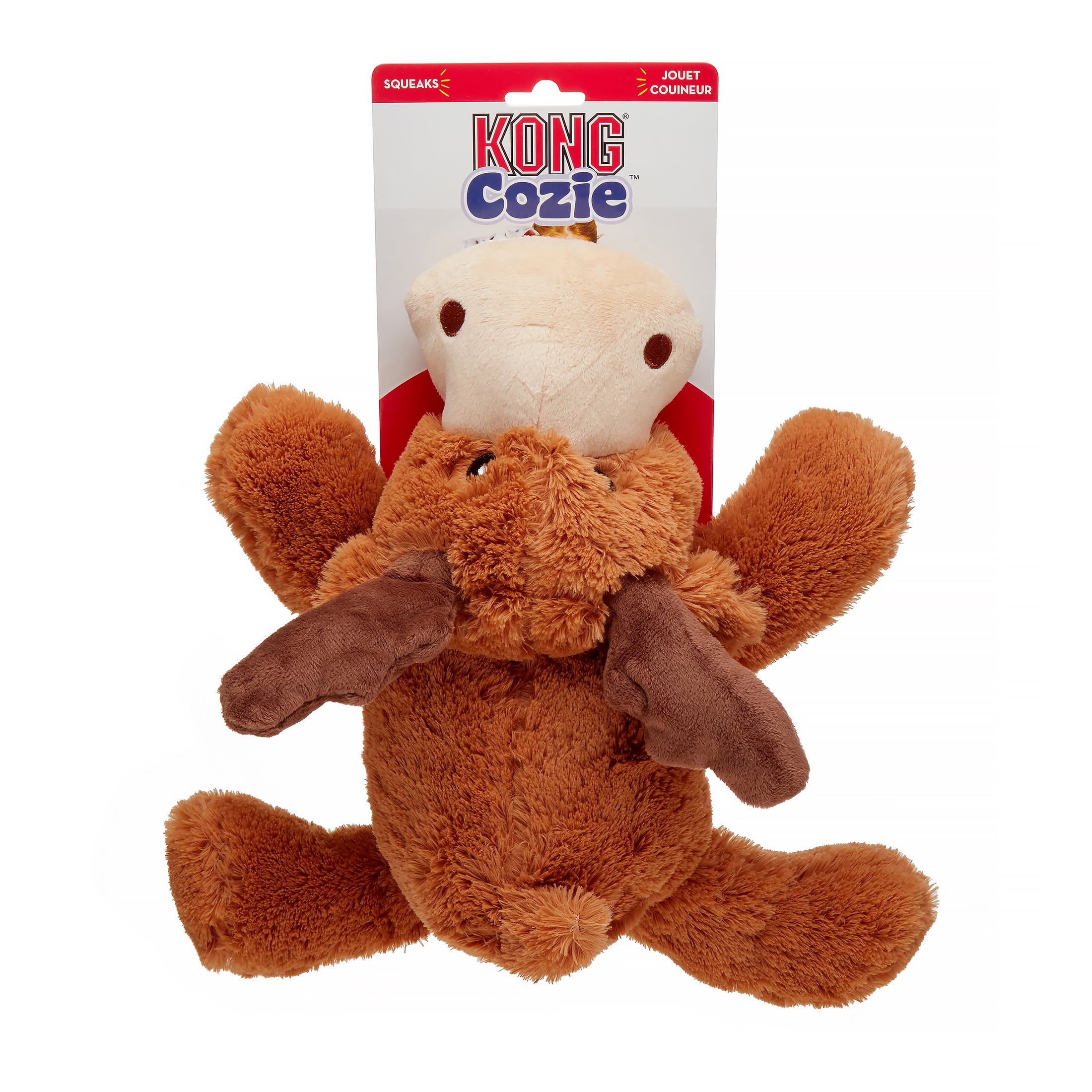 kong mini moose cozie toy
