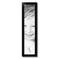 thumbnail image 2 of ArtToFrames 6" x 26" Satin Black Picture Frame, 6x26 inch Black Wood Poster Frame (WOM-1451), 2 of 8