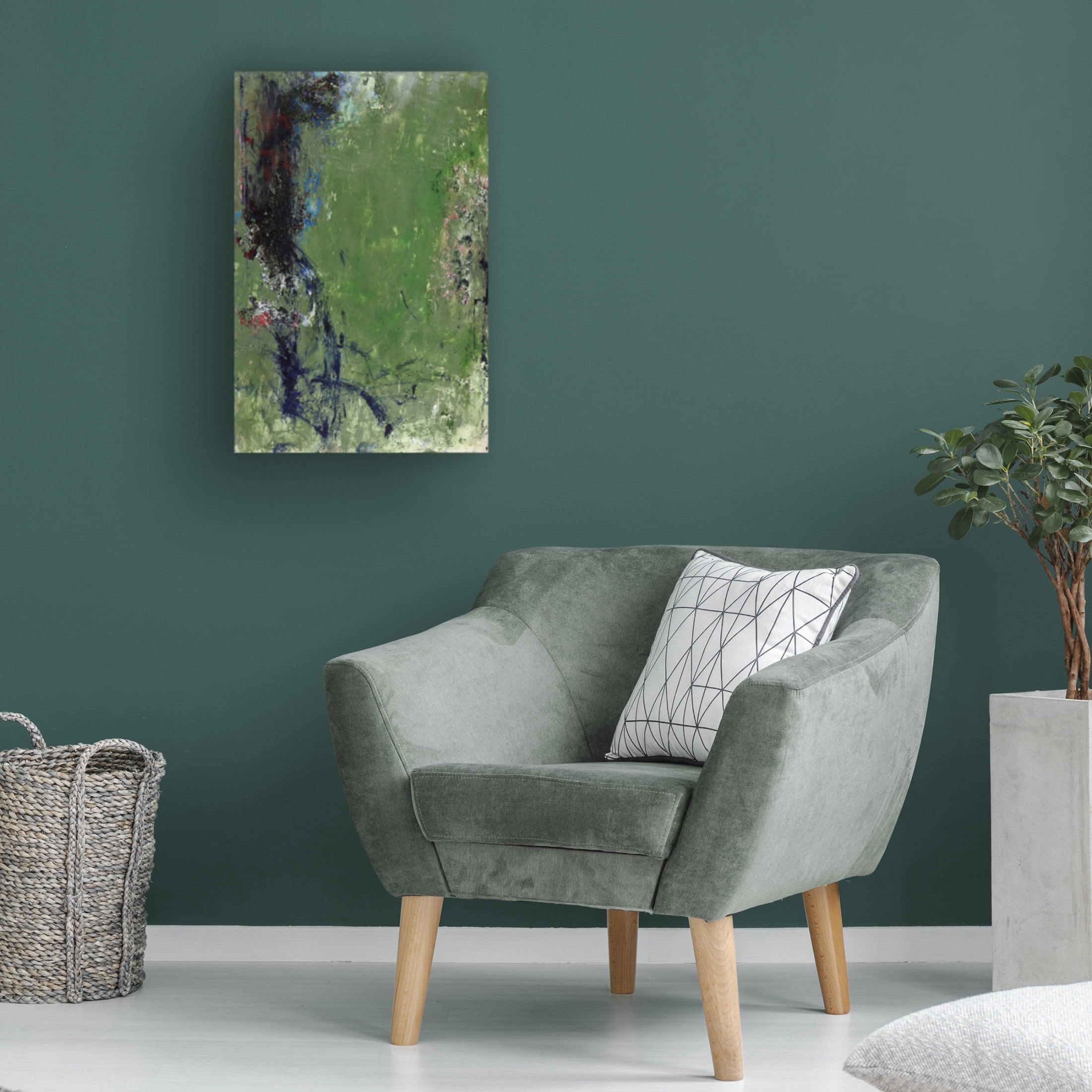 Canvas Wall Art - Deb Chaney 'Gifts From Challenges' Wall Art for Living Room, Bedroom, or Office Décor by Trademark Fine Art - 30 x 47 Inches