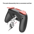 thumbnail image 3 of 2X de Empuñadura de Mano para Switch 2, Controlador , de Mando, de Juego, de Rejilla para Switch 2 B, 3 of 8