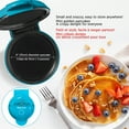 thumbnail image 3 of Starfrit Electric Mini Pancake Maker, 4" Non-Stick Cooking Surface, Easy to Use & Clean, Blue, 350 Watts, 3 of 10