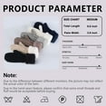 thumbnail image 5 of Whiteleopard Women's Winter Gloves Warm Lining Mittens- Cozy Wool Knit Thick Gloves Novelty Mittens Cold Weather, 5 of 8