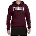 thumbnail image 2 of Wild Bobby State of Florida College Style Unisex Hoodie Sweatshirt, 2 of 6