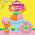 thumbnail image 6 of Play-Doh Color Burst Ice Cream Themed Pack of 4, 2oz Non-Toxic Colors, 6 of 9