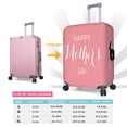 thumbnail image 4 of KLL Happy Mother's Day Luggage Cover Suitcase Cover Suitcase Protector (Luggage not included)-Medium, 4 of 6