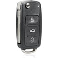 thumbnail image 6 of 2 Pack 3 Button Replacement Key Fob Shell for Volkswagen Beetle Golf Passat Tiguan for Skoda No Battery, 6 of 11