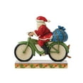 thumbnail image 3 of Enesco Jim Shore Heartwood Creek Santa Riding Bicycle Figurine, 7.09 Inch, Multicolor, 3 of 5