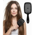 thumbnail image 1 of Cepillo para Cabello Bluelander Antinudos con Mango Ergonómico, Negro, 1 of 5