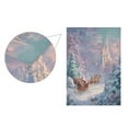 thumbnail image 4 of 12x18 inch Double-Sided Garden Flags Banners Vibrant Outdoor Decor for House Patio Outdoor Santa Claus in Sleigh, 4 of 6
