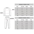 thumbnail image 5 of 2-Pack Ladies Fleece-Lined Thermal Underwear Set (S-XL), 5 of 5