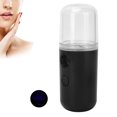 thumbnail image 4 of Pulverizador De Niebla Facial, Conveniente Asa De Mano Portátil Ultrasónica Atomización Absorción Que Promueve El Humidificador Facial Para El Cuidado De La Piel Para La ANGGREK Negro, 4 of 8