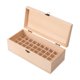 thumbnail image 1 of Estante de almacenamiento de aceite esencial Madera 40 Slots Aceites Estante Perfume Gran capacidad Pantalla de almacenamiento de madera para mesa, 1 of 9