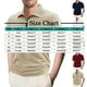 thumbnail image 2 of pstuiky Camisas de manga corta para hombre, Blusa de manga corta con cuello vuelto y bolsillos con cremallera de color liso a la moda para hombre camisas casuales para hombre m, 2 of 8