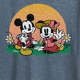 thumbnail image 3 of Disney - Mickey & Friends - Minnie & Mickey Enjoy the Sunset - Women's Short Sleeve Graphic T-Shirt, 3 of 5