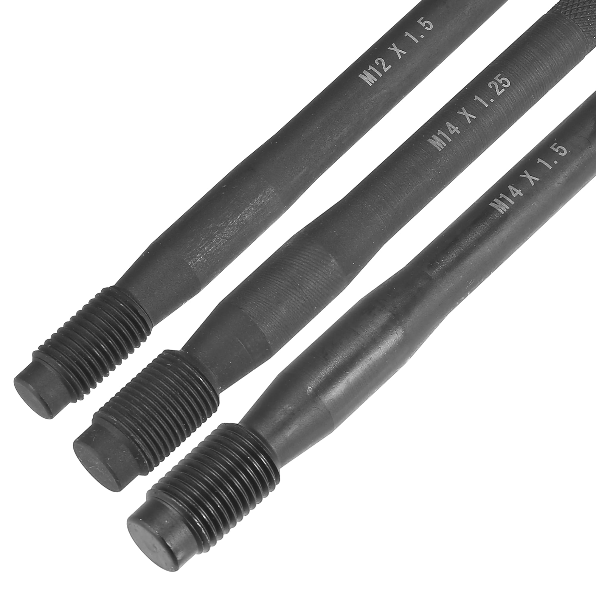 Unique Bargains 3pcs Black Carbon Steel Wheel Hangers Alignment Pin Tire Studs Tool