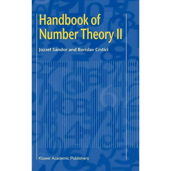 Handbook of Number Theory II, (Hardcover)
