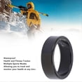 thumbnail image 3 of Smart Ring with APP Display Screen Multiple Sports Modes IP68 Water Resistant Stainless Steel 18mAh Smart Fitness Ring for Cycling Running Black 11, 3 of 4