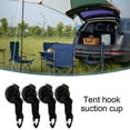 thumbnail image 1 of Universal Car SUV Windshield Suction Cup Hook Handbag Flashlight Universal Car Windshield Portable Window Sucker Hanger with Snap Hooks Round, 1 of 9