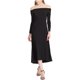 thumbnail image 1 of Vestido alto y bajo American Rag para mujer Negro 18, 1 of 2