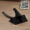 thumbnail image 3 of Deep Hip Flexor & Psoas Release Tool | Sciatica, Back & Posture Relief | Trigger Point Massage Hook | Myofascial Release (Black), 3 of 5