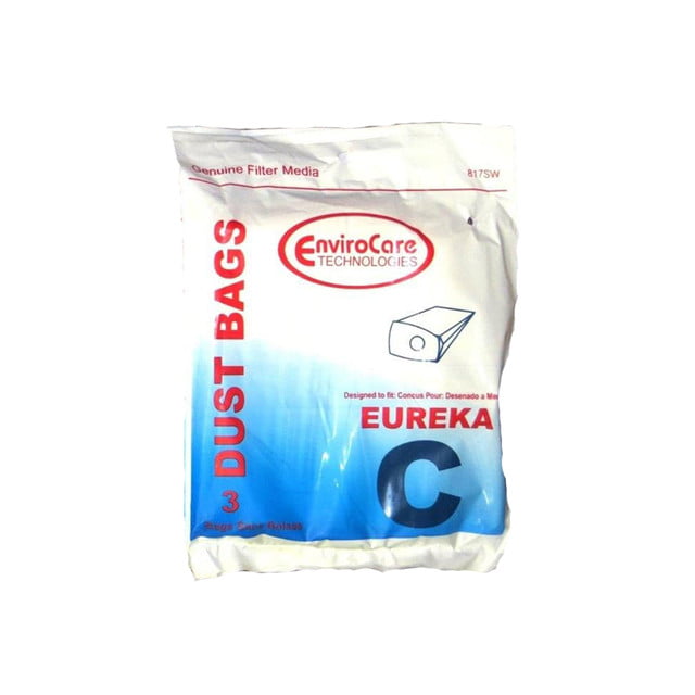 Style C Eureka Vacuum Bags Fits Old Style Mighty Mite Vacuums 52318B 3 BAGS 