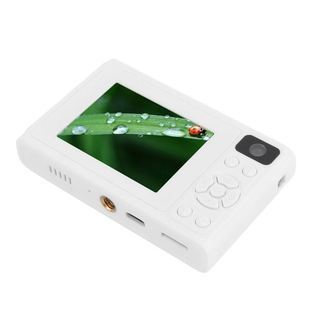 Cámara Digital 1080p 48MP Para Vlogging y Fotografía, Lente Delantera y Trasera Dual, Cámara de Vije Con Duració de Batería Larga