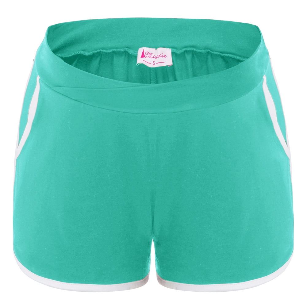 Women's Maternity Shorts Yoga Shorts Stretch Pregnancy Shorts