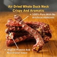 thumbnail image 3 of 3/6 Count Duck Necks, Natural Ingredients, Natural Dog Treats, Healthy, Easily Digestible, Dog Chews Long Lasting, And High Protein, Low Fat, Perfect Training Reward Snack For Dogs, 3 of 7