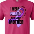 thumbnail image 4 of Inktastic I Wear Purple for My Mother Lupus Awareness T-Shirt, 4 of 5