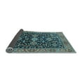 thumbnail image 2 of Ahgly Company Indoor Square Oriental Light Blue Industrial Area Rugs, 3' Square, 2 of 4