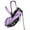 Lilac/White, variant on Ram Ladies 5-way divider Golf Stand Carry Bag, Lilac and White, 9"