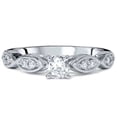 thumbnail image 1 of 1/2ct Vintage Diamond Engagement Ring 14K White Gold, 1 of 3