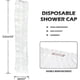 thumbnail image 3 of 100 Shower Caps, Disposable Shower Caps, Disposable Hair Care Cap, 3 of 5