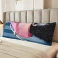 thumbnail image 5 of KLL Dog in Hairdresser Pattern Long Body Pillow Cover,20x60 Body Pillow Cases,Soft Brushed Microfiber Invisible Zipper Design-Pillow core not included, 5 of 7