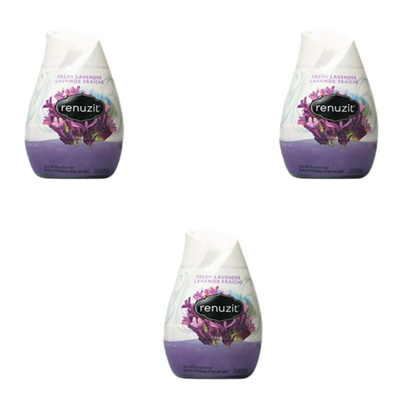 Renuzit Gel Air Freshener- Fresh Lavender (198g) (Pack of 3)