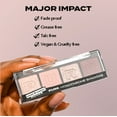 thumbnail image 6 of (2 pack) Hard Candy, Moods Shadow Palette, 4 Bold & Buildable Monochromatic Shades, PURR, .10oz, 6 of 8