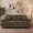 69" Coffee, variant on 69" 2 Seater Loveseat Sofa, Chenille Comfy Upholstered Small Couch with 2 Throw Pillows for Living Room, Apartment, Office (Dark Grey)
