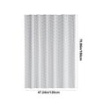 thumbnail image 3 of Cortina de ducha para baño, cortina de ducha impresa a prueba de agua, cortina de baño, cortina divisoria para inodoro, sin necesidad de perforar agujeros para proporcionar ganchos Akmoler, 3 of 8