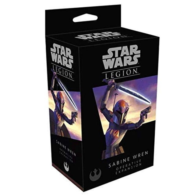Atomic Mass Games Star Wars Legión Sabine Wren Expansión | Juego de batalla para dos jugadores | Juego de Miniaturas | Juego de estrategia para adultos y adolescentes | Edades 14+ | Tiempo de juego pr