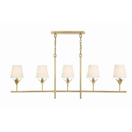 5 Light Chandelier in Modern Style-21 inches Tall and 53.5 inches Wide Bailey Street Home 49-Bel-4955620