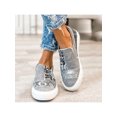 thumbnail image 4 of UKAP Mocasines para mujer mocasines sin cordones zapatillas de lona zapatos cómodos para caminar conducir, barco, 4 of 6