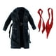 thumbnail image 3 of Gabardina masculina con bufanda, traje Retro, disfraz de moda para Cosplay para muñecos masculinos de 6 pulgadas, accesorios de figura de soldado,, 3 of 9