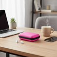 thumbnail image 2 of kowaku 2.5 Inch Portable Storage Device Case Fastener Closure Zippered EVA Travel Pouch Universal Compatibility Zippered EVA Case for Travelers, on the Go, 2 of 10