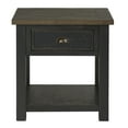 thumbnail image 5 of Martin Svensson Home Monterey End Table, Black and Brown, 5 of 9